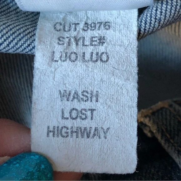 SLVRLAKE 100%Cotton High Rise Straight Jeans 26 - Picture 6 of 11